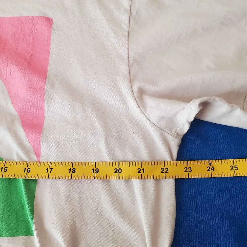 VTG Guess By George Marciano OSFA (XL) Big Logo tshirt - Picture 4 of 11